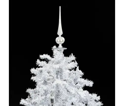 Kalėdų Eglutė Su Sniego Fun. Ir Skėč. Form. Pagr., Balta, 140Cm