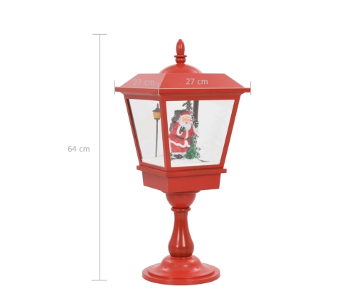 Ziemassvētku Stāvlampa Ar Salavecīti, 64 Cm, Led Vidaxl