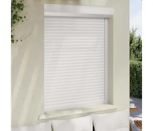 Fassaadiruloo Alumiinium 100 X 130 cm Valge