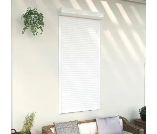 Ruļļu Slēģis, 100X210 Cm, Alumīnijs, Balts Vidaxl