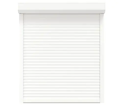 Ruļļu Slēģis, 110X130 Cm, Alumīnijs, Balts Vidaxl