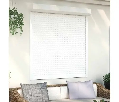 Fassaadiruloo Alumiinium 130 X 140 cm Valge