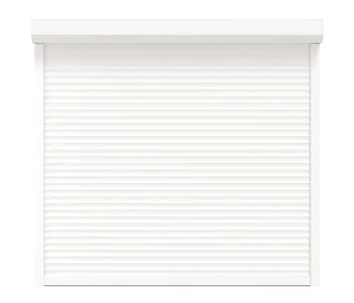 Ruļļu Slēģis, 160X150 Cm, Alumīnijs, Balts Vidaxl