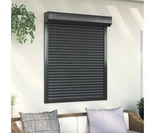 Fassaadiruloo Alumiinium 100 X 130 cm Antratsiithall