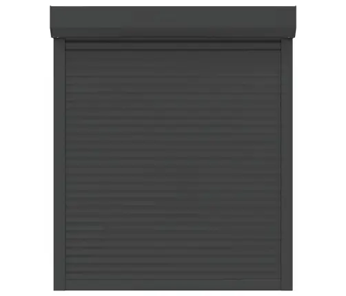 Ruļļu Slēģis, 110X130 Cm, Alumīnijs, Antracītpelēks Vidaxl