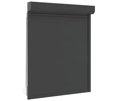 Žaliuzės, Antracito Spalvos, 120X150cm Aliuminis