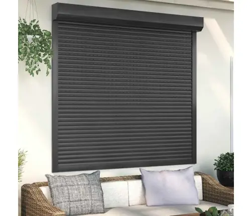 Fassaadiruloo Alumiinium 160 X 150 cm Antratsiithall