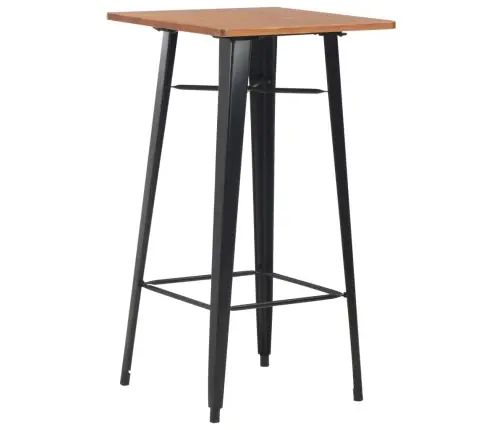 3-Osaline Baarikomplekt, Teras, Must