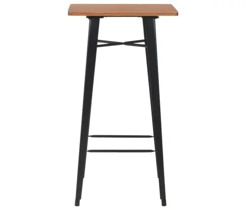 3-Osaline Baarikomplekt, Teras, Must