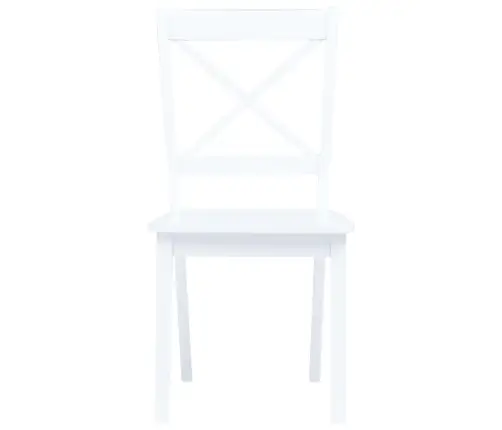 Valgomojo Baldų Kompl., 5D., Balt. Sp., Kaučiuk. Med. Masyvas