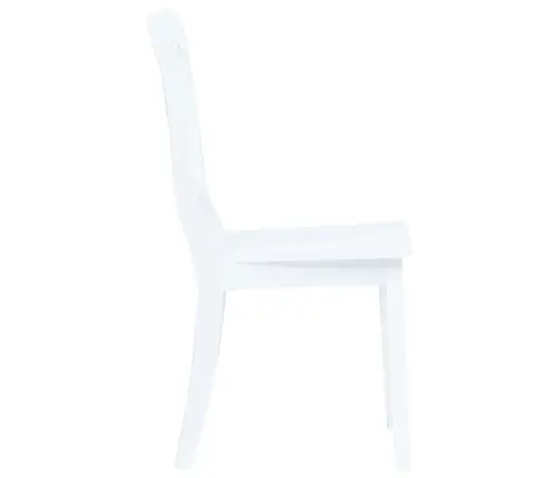 Valgomojo Baldų Kompl., 5D., Balt. Sp., Kaučiuk. Med. Masyvas