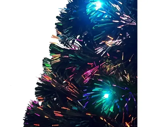 Apšviesta Kalėdų Eglutė Su Stovu, 210cm Optinis Pluoštas Apšviesta Kalėdų Eglutė Su Stovu, 210cm Optinis Pluoštas