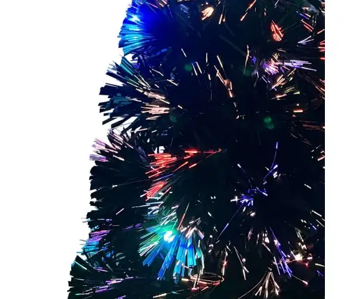 Izgaismota Ziemassvētku Egle Ar Statīvu, 240Cm, Optiskā Šķiedra Vidaxl