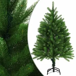 Mākslīgā Ziemassvētku Egle, Dabīga Izskata Skujas, 120 Cm, Zaļa Vidaxl Mākslīgā Ziemassvētku Egle, Dabīga Izskata Skujas, 120 Cm, Zaļa Vidaxl