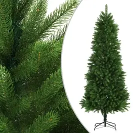 Mākslīgā Ziemassvētku Egle, Dabīga Izskata Skujas, 240 Cm, Zaļa Vidaxl Mākslīgā Ziemassvētku Egle, Dabīga Izskata Skujas, 240 Cm, Zaļa Vidaxl
