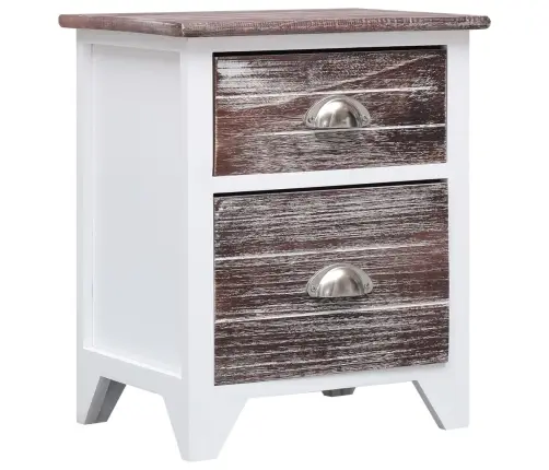 Öökapp, Pruun Ja Valge, 38 X 28 X 45 cm Paulownia Puit