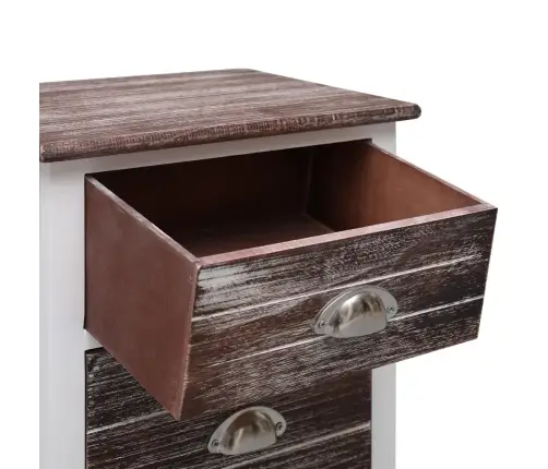 Öökapp, Pruun Ja Valge, 38 X 28 X 45 cm Paulownia Puit