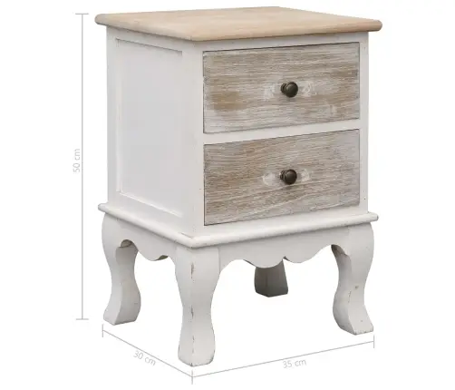 Naktinė Spintelė, 35X30X50 cm Paulovnijos Mediena Naktinė Spintelė, 35X30X50 cm Paulovnijos Mediena