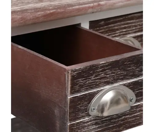 Galdiņš, Brūns, 40X40X40 Cm, Paulonijas Koks Vidaxl