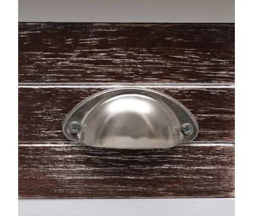 Galdiņš, Brūns, 40X40X40 Cm, Paulonijas Koks Vidaxl