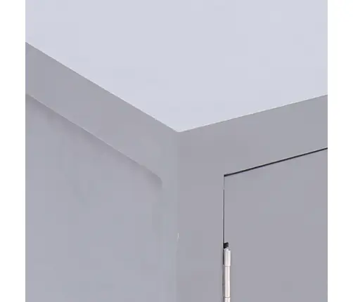 Naktsskapītis, 38X28X52 Cm, Pelēks Paulonijas Koks Vidaxl Naktsskapītis, 38X28X52 Cm, Pelēks Paulonijas Koks Vidaxl