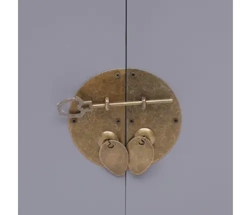 Naktsskapītis, 38X28X52 Cm, Pelēks Paulonijas Koks Vidaxl Naktsskapītis, 38X28X52 Cm, Pelēks Paulonijas Koks Vidaxl