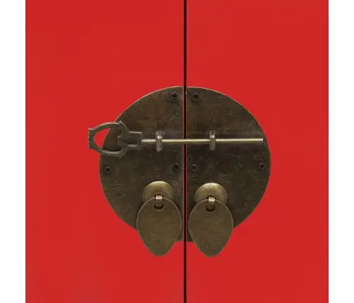 Öökapp, Punane, 38 X 28 X 52 cm Paulownia Puit