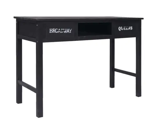 Konsoollaud, Must, 110 X 45 X 76 cm Puit