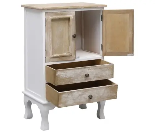 Kumode Ar Atvilktnēm, 50X30X80 Cm, Koks Vidaxl