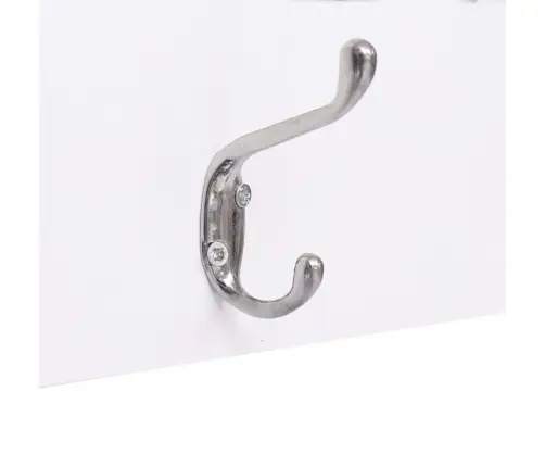 Prie Sienos Montuojama Kabykla Welcome, Balta, 74X29,5Cm