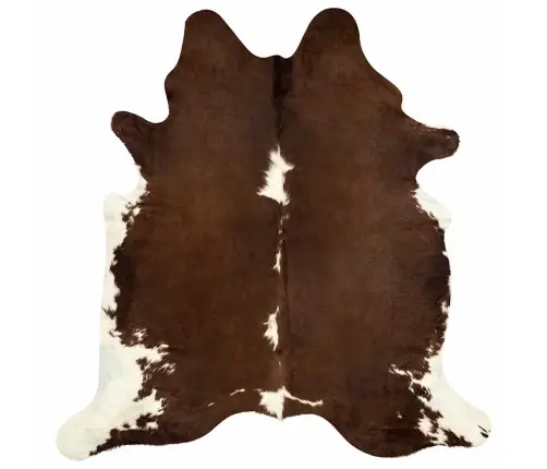 Lehmanahast Vaip, Pruun Ja Valge, 150 X 170 Cm