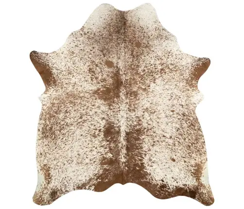 Lehmanahast Vaip, Pruun Ja Valge, 150 X 170 Cm