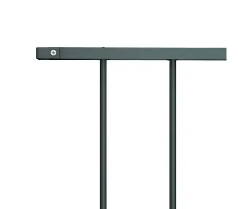 Aiapaneel Pulbervärvitud Terasest 1,63 X 1,25 M Antratsiithall