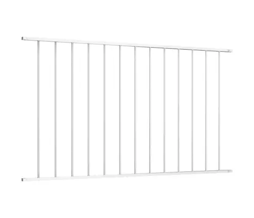 Aiapaneel Pulbervärvitud Terasest 1,63 X 0,75 M Valge