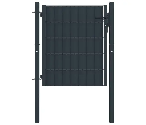 Žoga Vārti, Pelēki, 100X101 Cm, Pvc Un Tērauds   Vidaxl