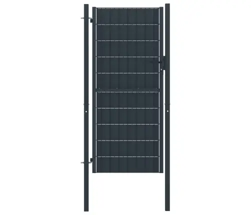 Žoga Vārti, Pelēki, 100X124 Cm, Pvc Un Tērauds Vidaxl