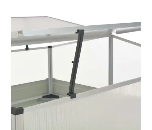 Kasvuhoone Pruun 100 X 100 X 85 cm Tsingitud Teras