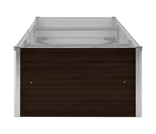 Aia Taimelava Pruun 240 X 80 X 45 Cm Tsingitud Teras