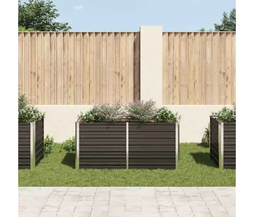 Pakeltas Sodo Lovelis, Antr. Sp., 160X80X77cm Galvan. Plienas