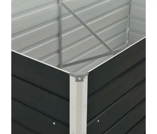 Pakeltas Sodo Lovelis, Antr. Sp., 160X80X77cm Galvan. Plienas