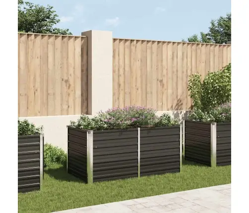 Pakeltas Sodo Lovelis, Antr. Sp., 160X80X77cm Galvan. Plienas