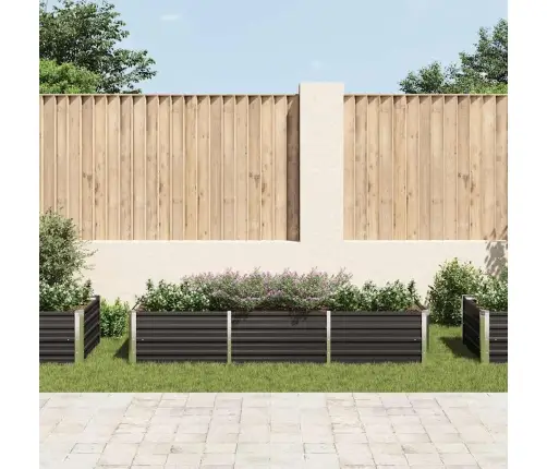 Aia Taimelava Antratsiithall 240 X 80 X 45 Cm Tsingitud Teras