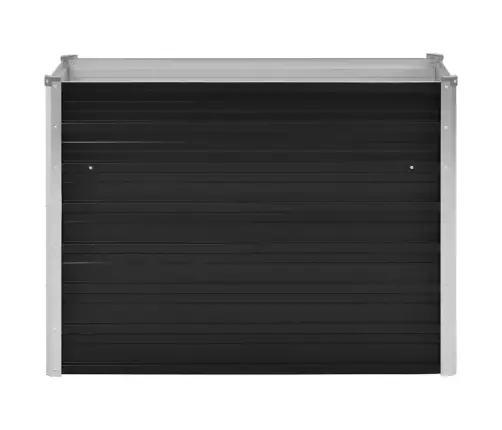 Sodo Lovelis, Antracito, 100X40X77cm Plienas, Aukštas