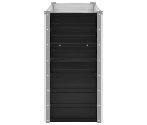 Sodo Lovelis, Antracito, 100X40X77cm Plienas, Aukštas