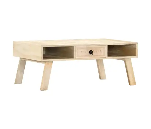 Kafijas Galdiņš, 100X60X40 Cm, Mango Masīvkoks Vidaxl