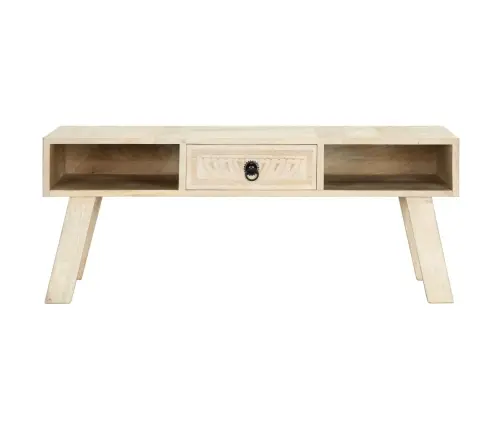 Kafijas Galdiņš, 100X60X40 Cm, Mango Masīvkoks Vidaxl