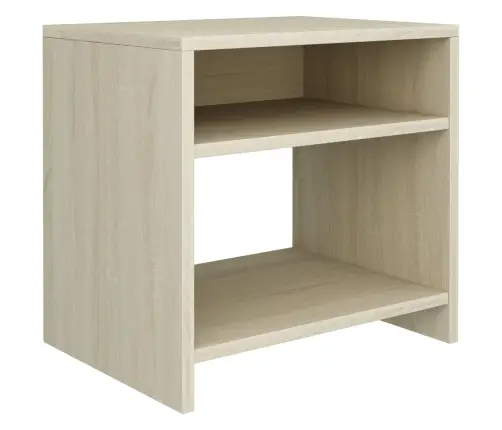 Naktsskapītis, Ozola Krāsa, 40X30X40 Cm, Inženierijas Koks Vidaxl