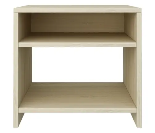 Naktsskapītis, Ozola Krāsa, 40X30X40 Cm, Inženierijas Koks Vidaxl