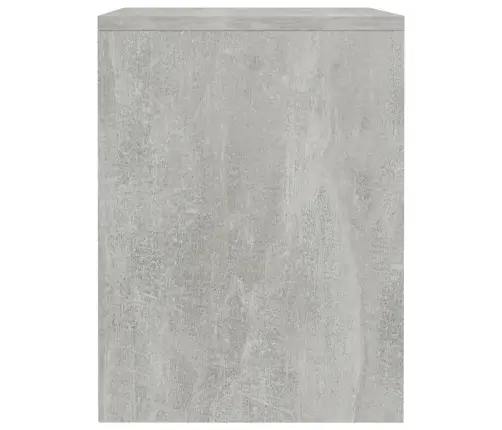 Naktinės Spintelės, 2Vnt., Betono, 40X30X40cm Apdirbta Mediena