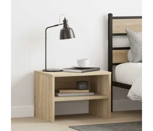 Naktinė Spintelė, Sonoma Ąžuolo, 40X30X30cm Apdirbta Mediena